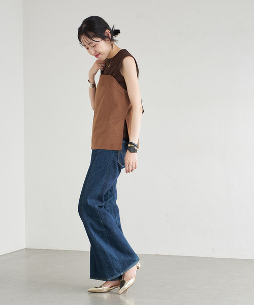 LE TALON(ルタロン)の「4cmTストラップパンプス(パンプス・レディース・ブラック/ブラウン系その他/ゴールド・22cm/22.5cm/23cm/23.5cm/24cm/24.5cm/25cm)」の19枚目の写真