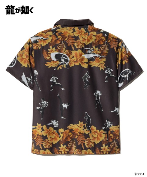glamb（グラム）の「Mad Dog Aloha Shirt / マッドドッグアロハシャツ（シャツ/ブラウス・メンズ・ブラウン/ブラック・XL/M/L）」の15枚目の写真