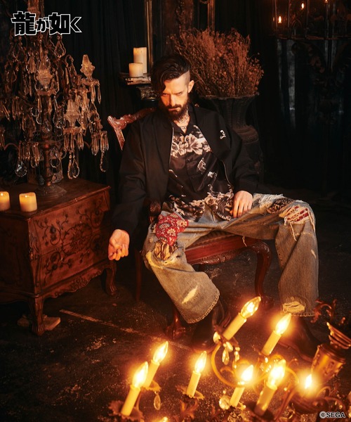 glamb（グラム）の「Mad Dog Aloha Shirt / マッドドッグアロハシャツ（シャツ/ブラウス・メンズ・ブラウン/ブラック・XL/M/L）」の20枚目の写真