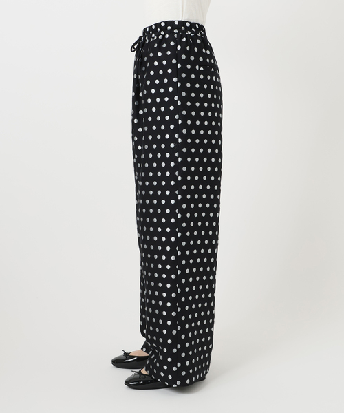 IENA ドット ジャガード イージーパンツ　38 2023AW ドットジャガードイージーパンツ | イエナ(IENA) | マルイウェブ