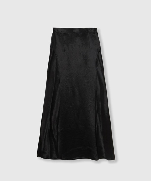 THINGS THAT MATTER（シングス ザット マター）の「BACK SLIT  ACETATE SATIN MAXI SKIRT / バックスリットアセテートサテンマキシスカート（スカート・レディース・ブラック/ライトベージュ/グレー/ラベンダー/ミント/パープル/ブラウン・1/2）」の20枚目の写真