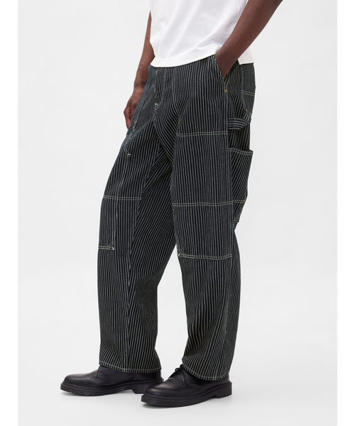 完売！2024AW GAP バギーカーゴデニムパンツ BAGGY CARGO セール】バギー カーペンターデニム（デニムパンツ）｜GAP