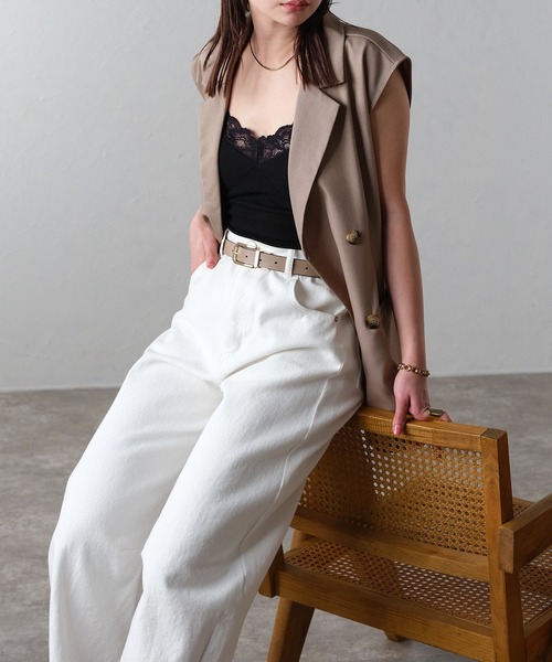 Lien Select（リエンセレクト）の「リバーシブルレザーベルト 本革（ベルト・レディース・ブラウン系1/ブラック系2/ブラック系1/ブラック系3・FREE）」の11枚目の写真