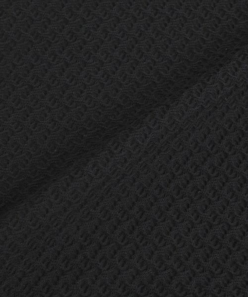 MEN'S BIGI(メンズビギ)の「シャーリングジャカードロングスリーブTシャツ(Tシャツ/カットソー・メンズ・ネイビー/ホワイト/ワイン/ブラック・04/02/01/03)」の8枚目の写真