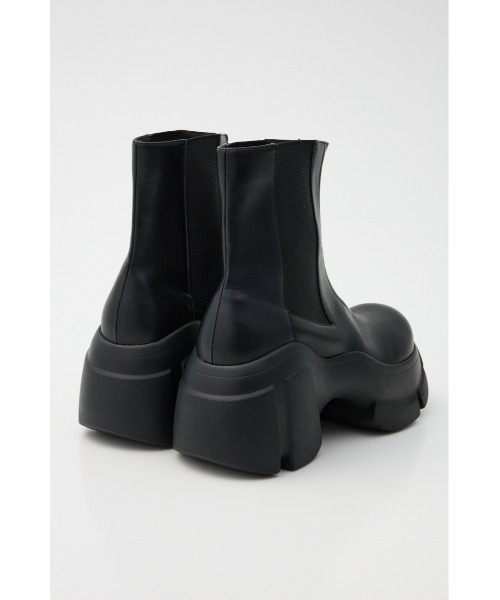 2025AW】FRONT ZIP CHUNKY BOOTS フロントジップ チャンキー