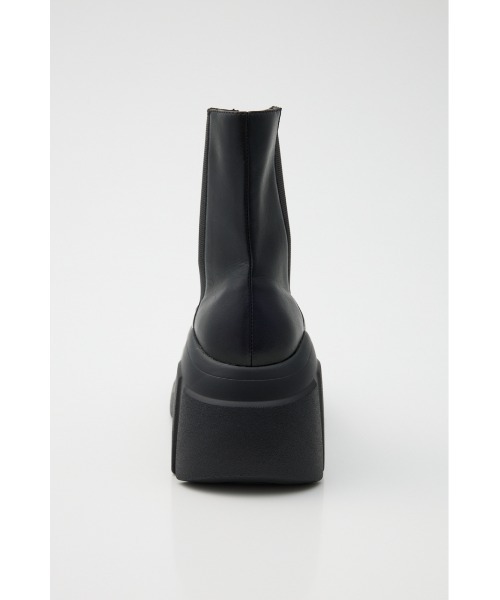 セール】FRONT ZIP CHUNKY BOOTS フロントジップ チャンキーブーツ