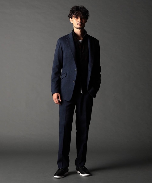 NICOLE CLUB FOR MEN（ニコルクラブフォーメン）の「ツィードライクセットアップジャケット（その他アウター・メンズ・ブラック系1/ブラック系2/ネイビー系・MEDIUM/LARGE/X-LARGE）」の7枚目の写真