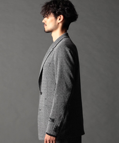 NICOLE CLUB FOR MEN（ニコルクラブフォーメン）の「ツィードライクセットアップジャケット（その他アウター・メンズ・ブラック系1/ブラック系2/ネイビー系・MEDIUM/LARGE/X-LARGE）」の11枚目の写真