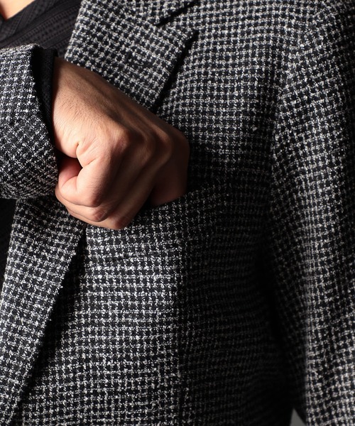 ツィードライクセットアップジャケット（その他アウター）｜NICOLE