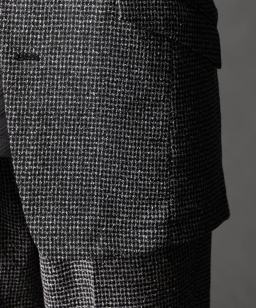 ツィードライクセットアップジャケット（その他アウター）｜NICOLE