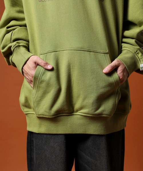 NERDY（ノルディ）の「アポカリプスフーディ（パーカー・メンズ・ピンク/グリーン/ブラック/ネイビー・M/S/L）」の13枚目の写真