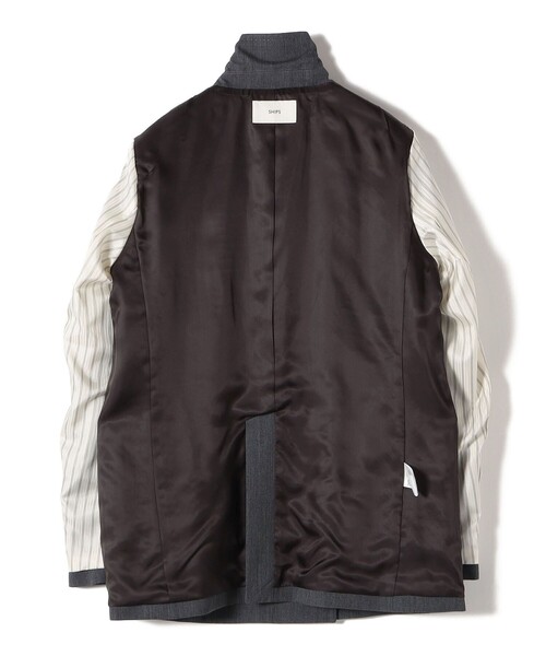 ウール ギャバジン ダブル ブレスト ジャケット（テーラードジャケット