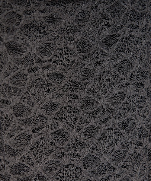 Ezick(エジック)の「2p lace bolero レースボレロキャミソール(アンサンブル・レディース・グレー/ブラック/ブラック系その他・FREE)」の4枚目の写真