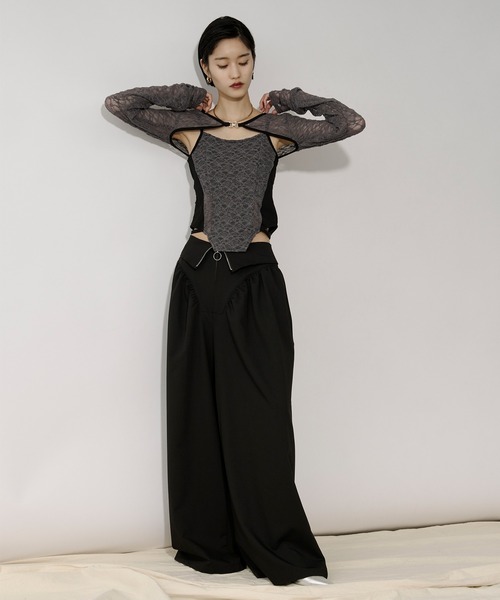 アンサンブル 2p lace bolero レースボレロキャミソール 2p lace bolero レースボレロキャミソール（アンサンブル