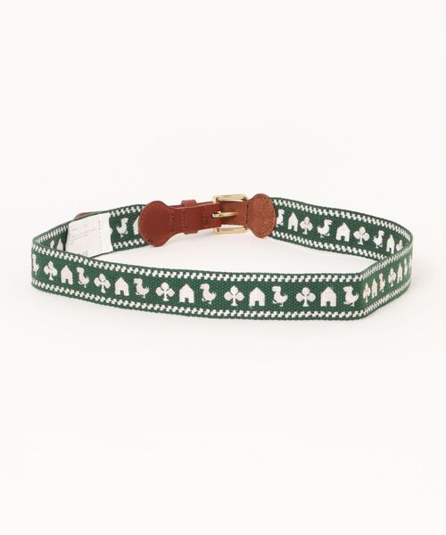BOBO CHOSES(ボボショーズ)の「Embroidered belt(ベルト・レディース・グリーン・ONE SIZE)」の4枚目の写真