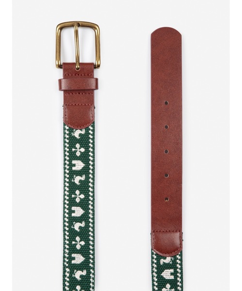 BOBO CHOSES(ボボショーズ)の「Embroidered belt(ベルト・レディース・グリーン・ONE SIZE)」の2枚目の写真