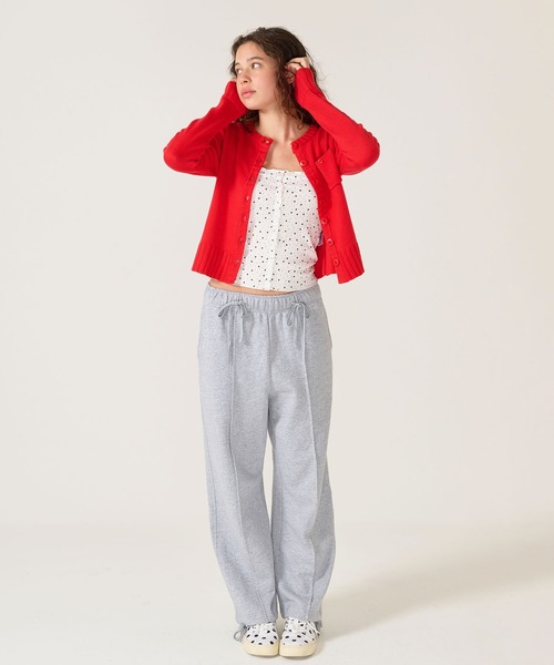 ドット柄 キャンバススニーカー TINA：JOJUN（スニーカー）｜TINA