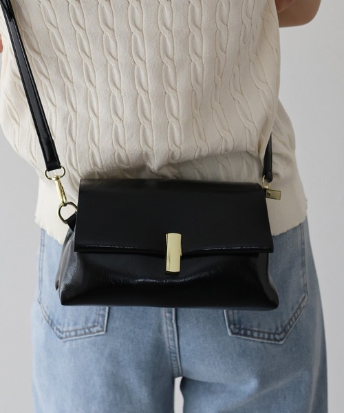 BLUEEAST（ブルーイースト）の「スクエアミニバッグ（ショルダーバッグ・レディース・ブラウン/モカ/ブラック・FREE）」の10枚目の写真