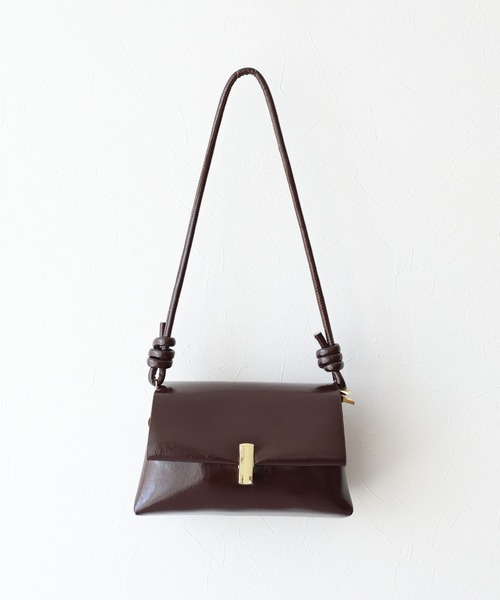 BLUEEAST（ブルーイースト）の「スクエアミニバッグ（ショルダーバッグ・レディース・ブラウン/モカ/ブラック・FREE）」の14枚目の写真