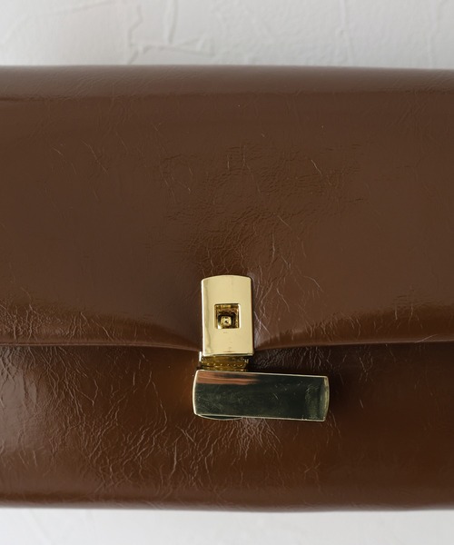 BLUEEAST（ブルーイースト）の「スクエアミニバッグ（ショルダーバッグ・レディース・ブラウン/モカ/ブラック・FREE）」の21枚目の写真