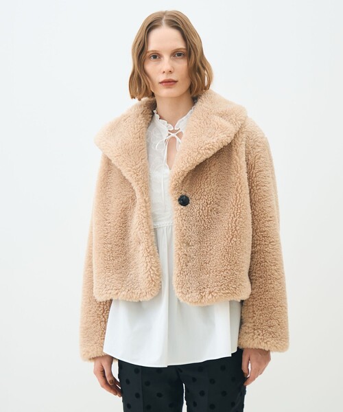 テディファー ショートコート（その他アウター）｜TOMORROWLAND