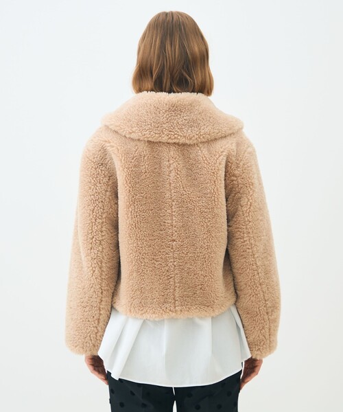 Ravissant Laviere Steiffテディーファーショートコート Ravissant Laviere Steiffテディーファーショートコート テディ