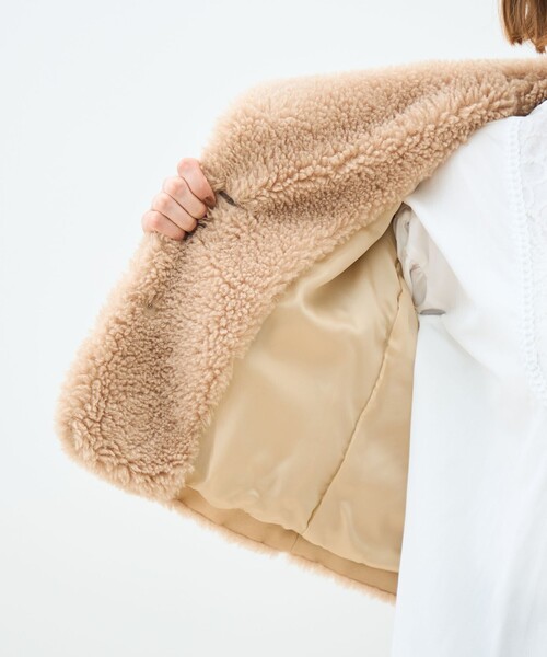 テディファー ショートコート（その他アウター）｜TOMORROWLAND