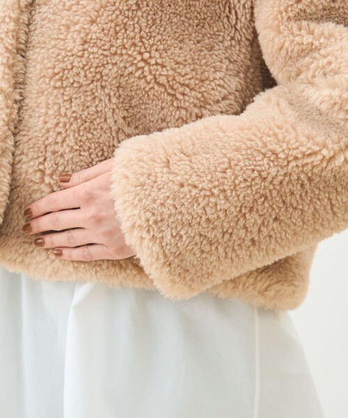 テディファー ショートコート（その他アウター）｜TOMORROWLAND