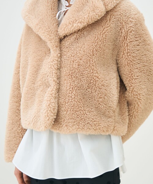 テディファー ショートコート（その他アウター）｜TOMORROWLAND