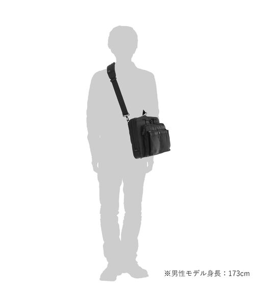 POTR(ピーオーティーアール)の「スコープ クラウドケース(ビジネスバッグ・メンズ・ブラック・FREE)」の18枚目の写真