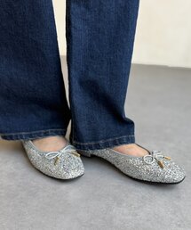 Chez toi | グリッターバレエシューズ(バレエシューズ)