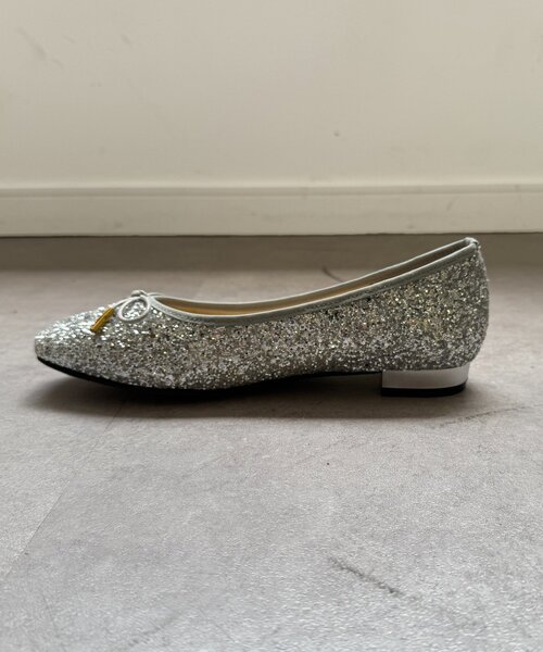 Chez toi（シェトワ）の「グリッターバレエシューズ（バレエシューズ・レディース・ブラック/ブラック系その他/シルバー・MEDIUM/LARGE）」の15枚目の写真