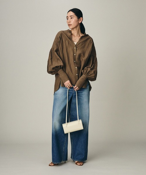 Chaos（カオス）の「Chaos(カオス)/ ブランシェブラウス（シャツ/ブラウス・レディース・グレー/ブルー系その他/セージグリーン/ベージュ系その他・FREE）」の5枚目の写真