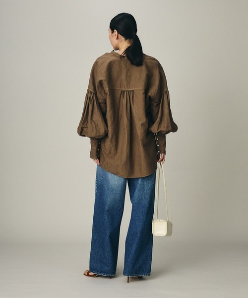 Chaos（カオス）の「Chaos(カオス)/ ブランシェブラウス（シャツ/ブラウス・レディース・グレー/ブルー系その他/セージグリーン/ベージュ系その他・FREE）」の7枚目の写真