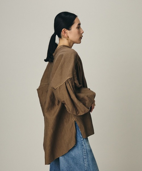 Chaos（カオス）の「Chaos(カオス)/ ブランシェブラウス（シャツ/ブラウス・レディース・グレー/ブルー系その他/セージグリーン/ベージュ系その他・FREE）」の9枚目の写真