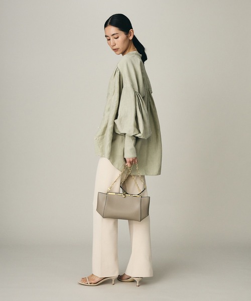 Chaos（カオス）の「Chaos(カオス)/ ブランシェブラウス（シャツ/ブラウス・レディース・グレー/ブルー系その他/セージグリーン/ベージュ系その他・FREE）」の12枚目の写真