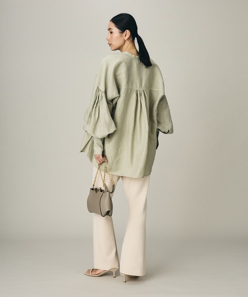 Chaos（カオス）の「Chaos(カオス)/ ブランシェブラウス（シャツ/ブラウス・レディース・グレー/ブルー系その他/セージグリーン/ベージュ系その他・FREE）」の13枚目の写真