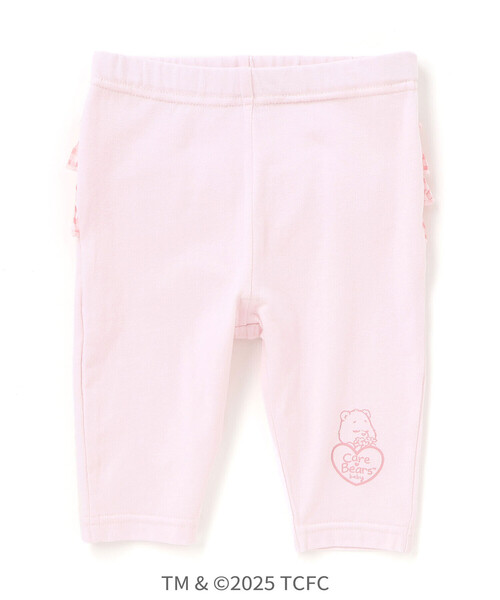 SLAP SLIP（スラップスリップ）の「【ケアベア×SLAP SLIP】裾モチーフおしりフリル5分丈レギンス(80~130cm)（レギンス/スパッツ・キッズ・パープル/ピンク・90cm/120cm/110cm/100cm/80ｃｍ/130cm）」の17枚目の写真