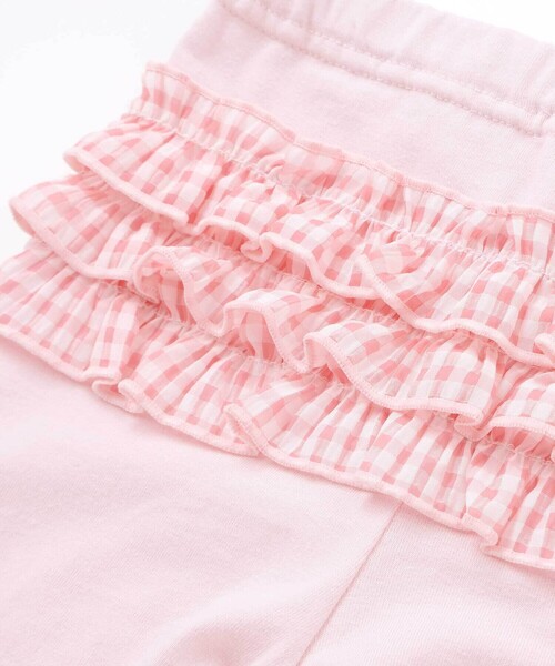SLAP SLIP（スラップスリップ）の「【ケアベア×SLAP SLIP】裾モチーフおしりフリル5分丈レギンス(80~130cm)（レギンス/スパッツ・キッズ・パープル/ピンク・90cm/120cm/110cm/100cm/80ｃｍ/130cm）」の19枚目の写真