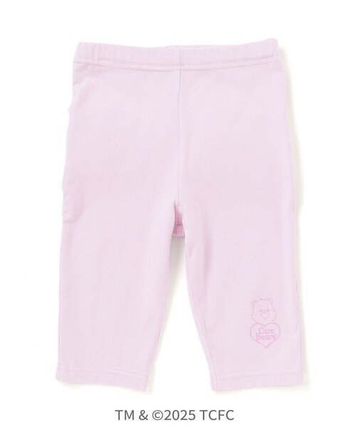 SLAP SLIP（スラップスリップ）の「【ケアベア×SLAP SLIP】裾モチーフおしりフリル5分丈レギンス(80~130cm)（レギンス/スパッツ・キッズ・パープル/ピンク・90cm/120cm/110cm/100cm/80ｃｍ/130cm）」の21枚目の写真