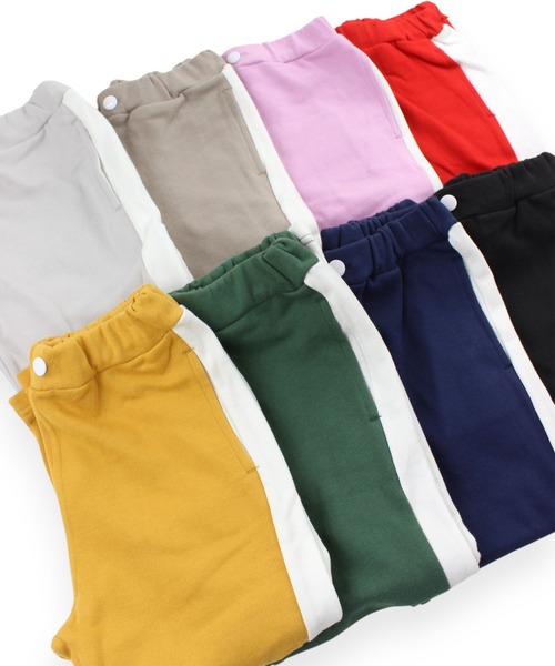 SKAPE（エスケープ）の「ﾌﾟﾁﾌﾟﾘｻｲﾄﾞﾗｲﾝﾊﾟﾝﾂ（その他パンツ・キッズ・ベージュ/ネイビー/ピンク/レッド/グレー/ブラック/グリーン/イエロー・100cm/120cm/90cm/110cm）」の9枚目の写真