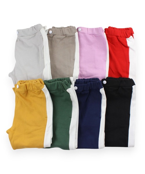 SKAPE（エスケープ）の「ﾌﾟﾁﾌﾟﾘｻｲﾄﾞﾗｲﾝﾊﾟﾝﾂ（その他パンツ・キッズ・ベージュ/ネイビー/ピンク/レッド/グレー/ブラック/グリーン/イエロー・100cm/120cm/90cm/110cm）」の17枚目の写真