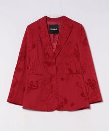 Desigual 花柄　刺繍　テーラード　ジャケット　ブレザー　長袖 セール】花柄刺繍のブレザー（テーラードジャケット）｜Desigual