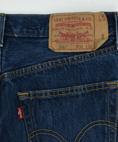 Levi's(リーバイス)の「【USED】Levi's 501 デニムパンツ(デニムパンツ・メンズ・インディゴブルー・MEDIUM)」の7枚目の写真
