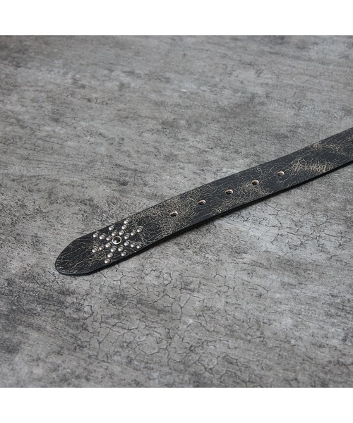 ABAHOUSE（アバハウス）の「【ウエスタン スタッズ レザー ベルト】35mm black Studded belt/ユニセックス（ベルト・メンズ・ブラック系その他/ブラック系その他2・フリー）」の10枚目の写真