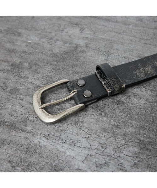 ABAHOUSE（アバハウス）の「【ウエスタン スタッズ レザー ベルト】35mm black Studded belt/ユニセックス（ベルト・メンズ・ブラック系その他/ブラック系その他2・フリー）」の5枚目の写真
