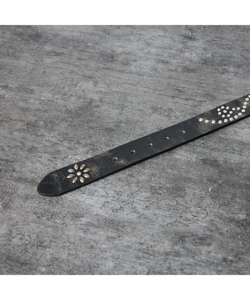ABAHOUSE（アバハウス）の「【ウエスタン スタッズ レザー ベルト】35mm black Studded belt/ユニセックス（ベルト・メンズ・ブラック系その他/ブラック系その他2・フリー）」の11枚目の写真