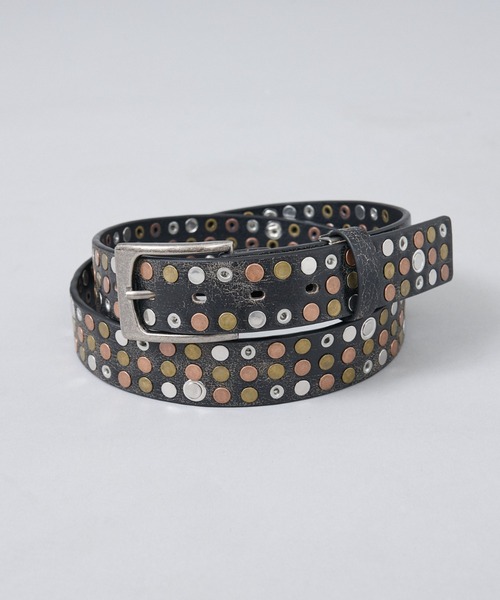 ABAHOUSE（アバハウス）の「【ウエスタン スタッズ レザー ベルト】35mm black Studded belt/ユニセックス（ベルト・メンズ・ブラック系その他/ブラック系その他2/ブラック系その他3・フリー）」の22枚目の写真