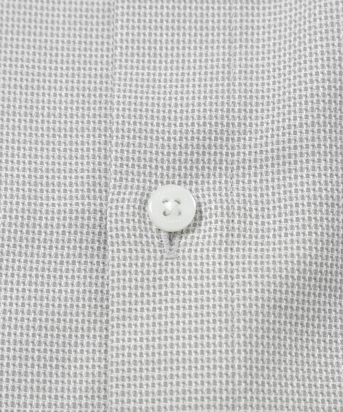 MACKINTOSH LONDON(マッキントッシュ ロンドン)の「小紋ジャカードバンドカラーシャツ(シャツ/ブラウス・メンズ・グレー/ブルー系その他2・XL/L/M)」の9枚目の写真