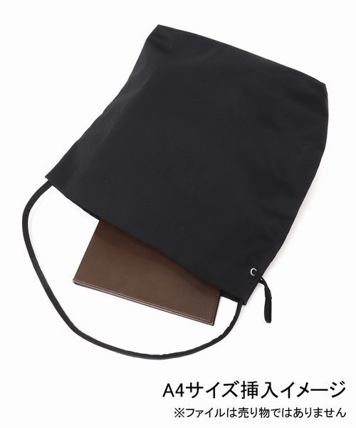 Spick & Span(スピックアンドスパン)の「MARY AL TERNA/メアリ オル ターナ WRAPPING(トートバッグ・レディース・ブラック/ブラウン・FREE)」の14枚目の写真